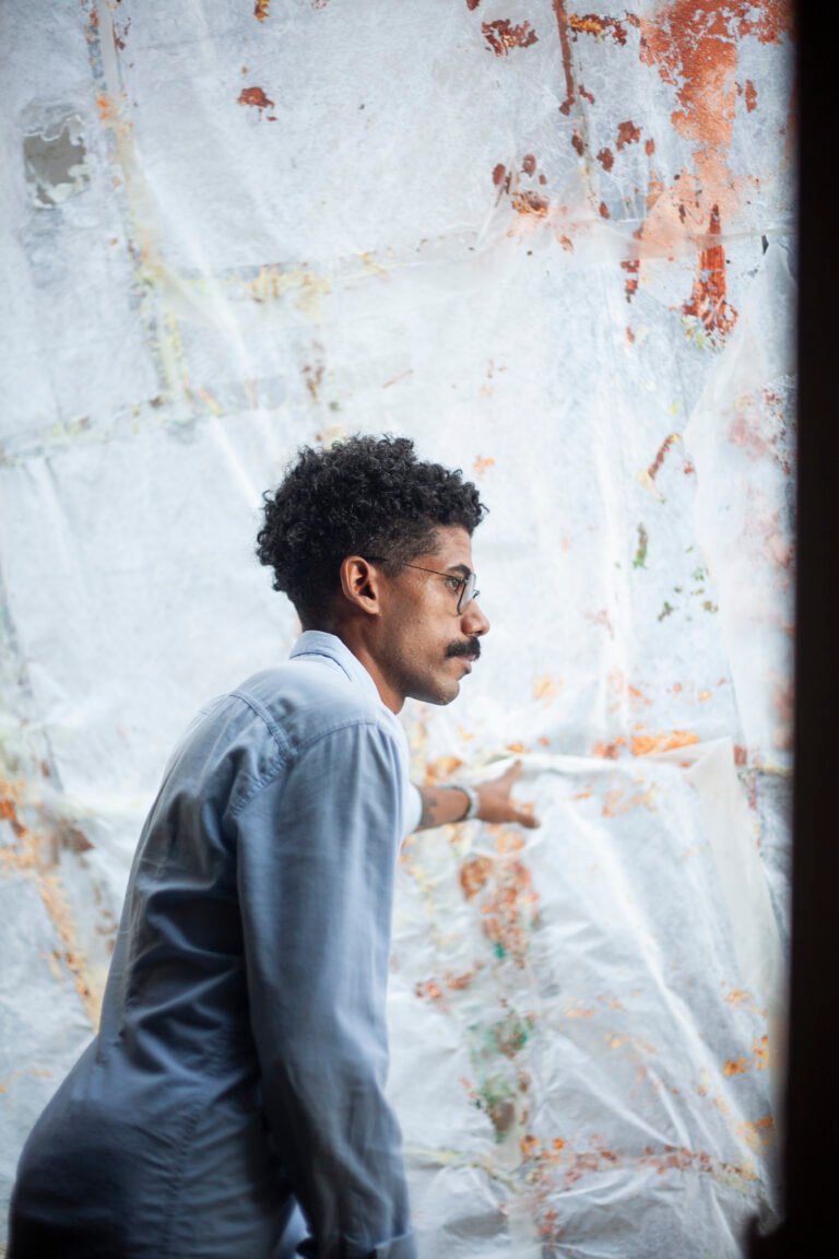Profile portrait photography of architect Osmar
