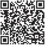 High-contrast digital QR code on a light background, portfolio link for Osmar